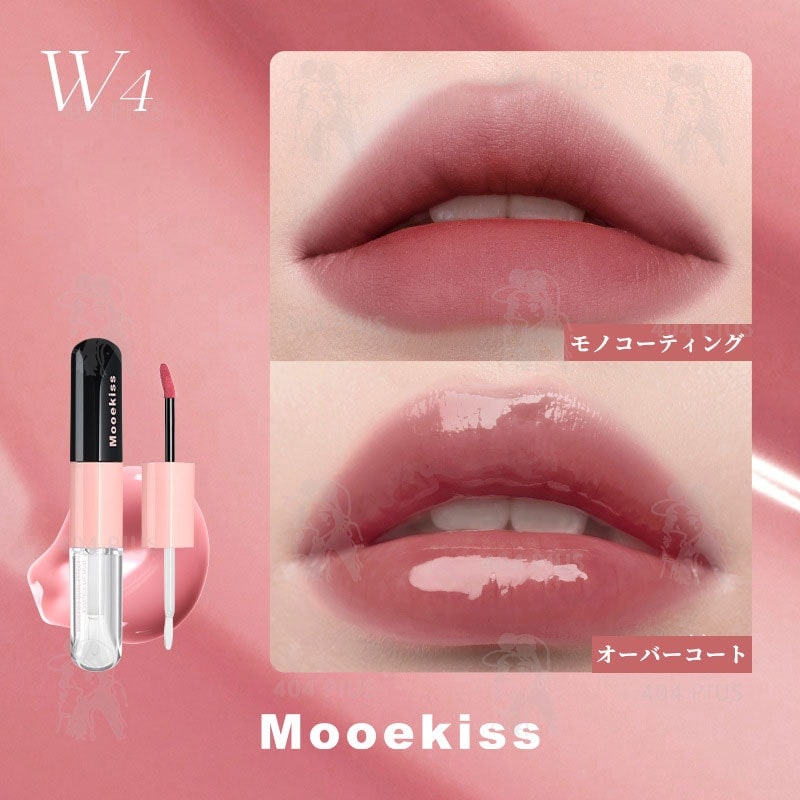 Qoo10] Mooekiss 【急速出荷】新色ナンバー！双頭口紅 二重 : ポイント