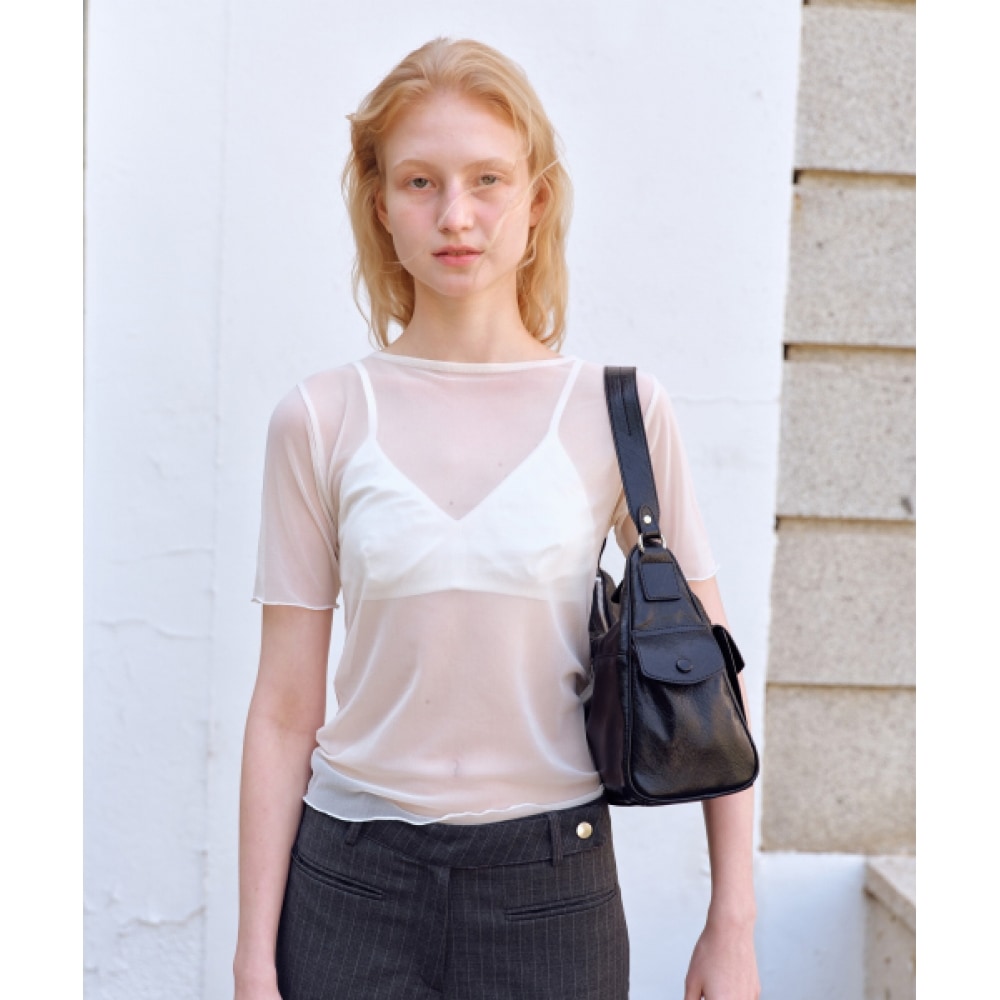 OVHEE モンド ホーボバッグ ブラック Mond Hobo Bag