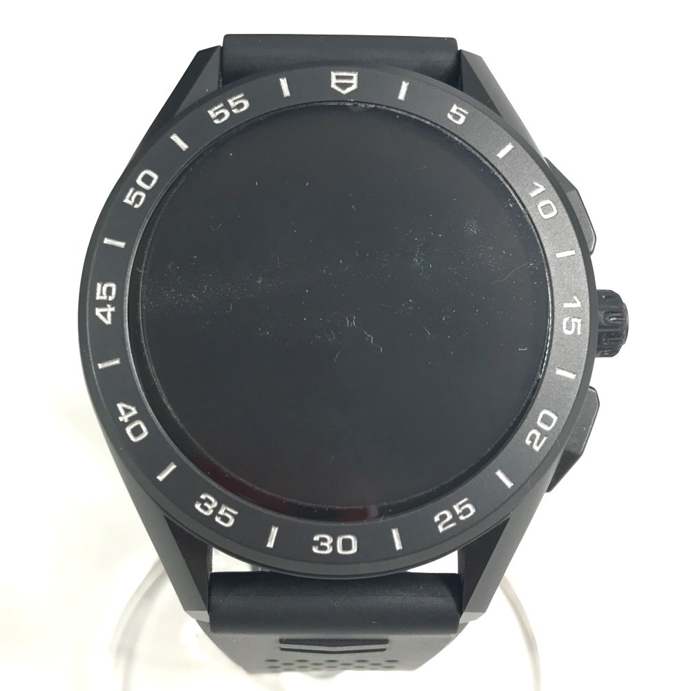 腕時計 SBG8A80 Connected Calibre E3 45mm コネクッド ウォッチ スマートウォッチ 時計 チタン ブラック