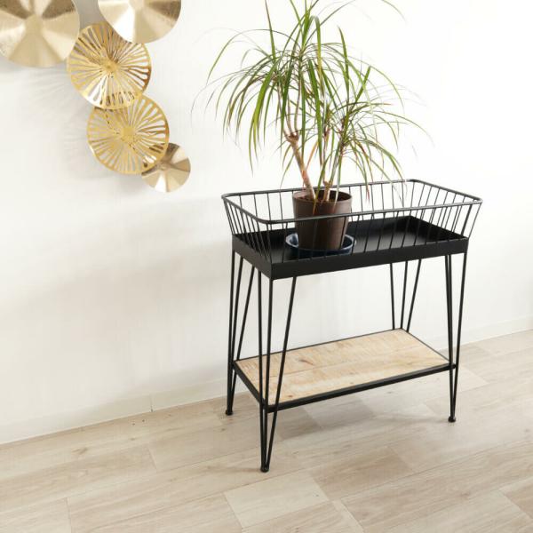 棚 ラック ヴィンテージ おしゃれ スタンドラック 花台 フラワースタンド ボタニカル インダストリアル 完成品 アイアン