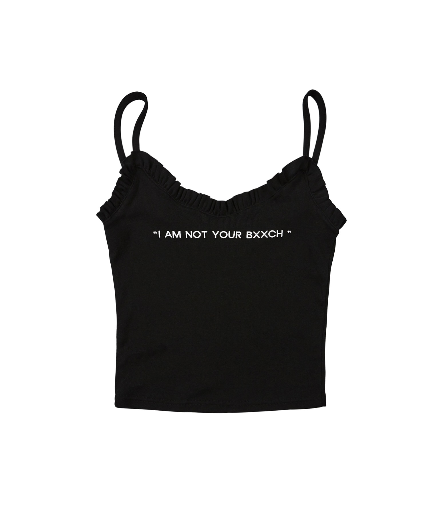 FLIRT インビーフリルトップブラック