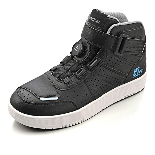 DS-501AIR D-VTシューズBK27.0 65834 ブラック ライディングシューズ (バイク シューズ パンチング ハイカット リール)