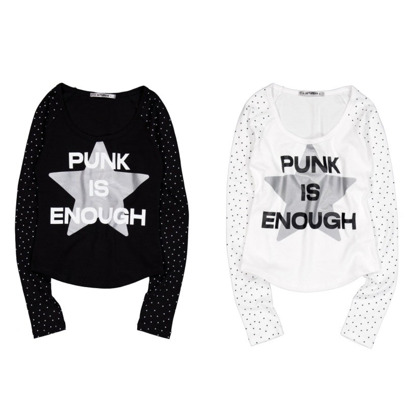 【SETUPEXE】 25FW STAR SLEEVE PUNK TOP : 2COLORS
