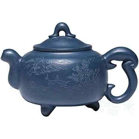 茶器です紫砂壺中国宜興原鉱の天青泥名家の純手作りの急須茶器の時間急須は昔から280 MLもあります