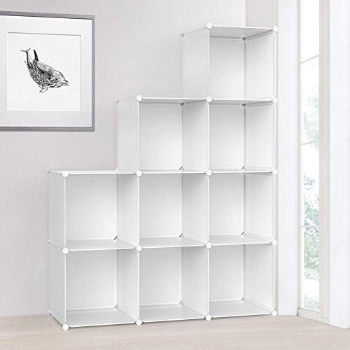 Vacplus 収納棚 大容量 収納ラック 組み立て式 整理棚 収納ボックス 本棚 衣類収納ボックス