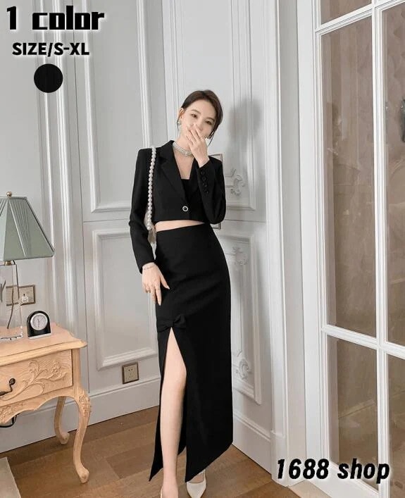 上下セット セットアップ トップス+スカート　2点セット シャツ　ハイウエストスカート　花柄　ジャケット　長袖シャツ　タイトスカート　 ひざ丈スカート パーティー お嬢様 OL 上品 オフィスレディ