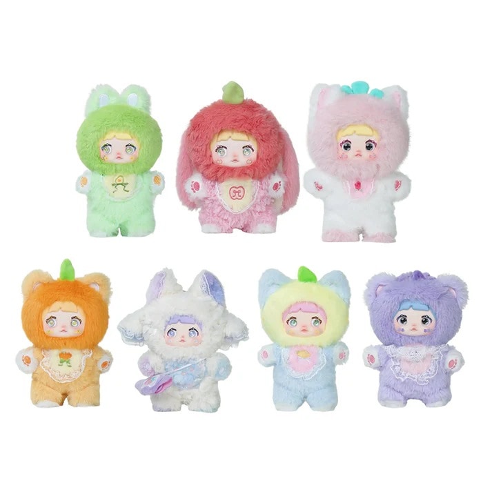 【正規品保証】ぷにぷで可愛い！TOP TOY Nommi 果然有趣 シリーズ 関節可動&瞳交換可能な癒しぬいぐるみ 盲盒 グッズ プレゼント 即発送257