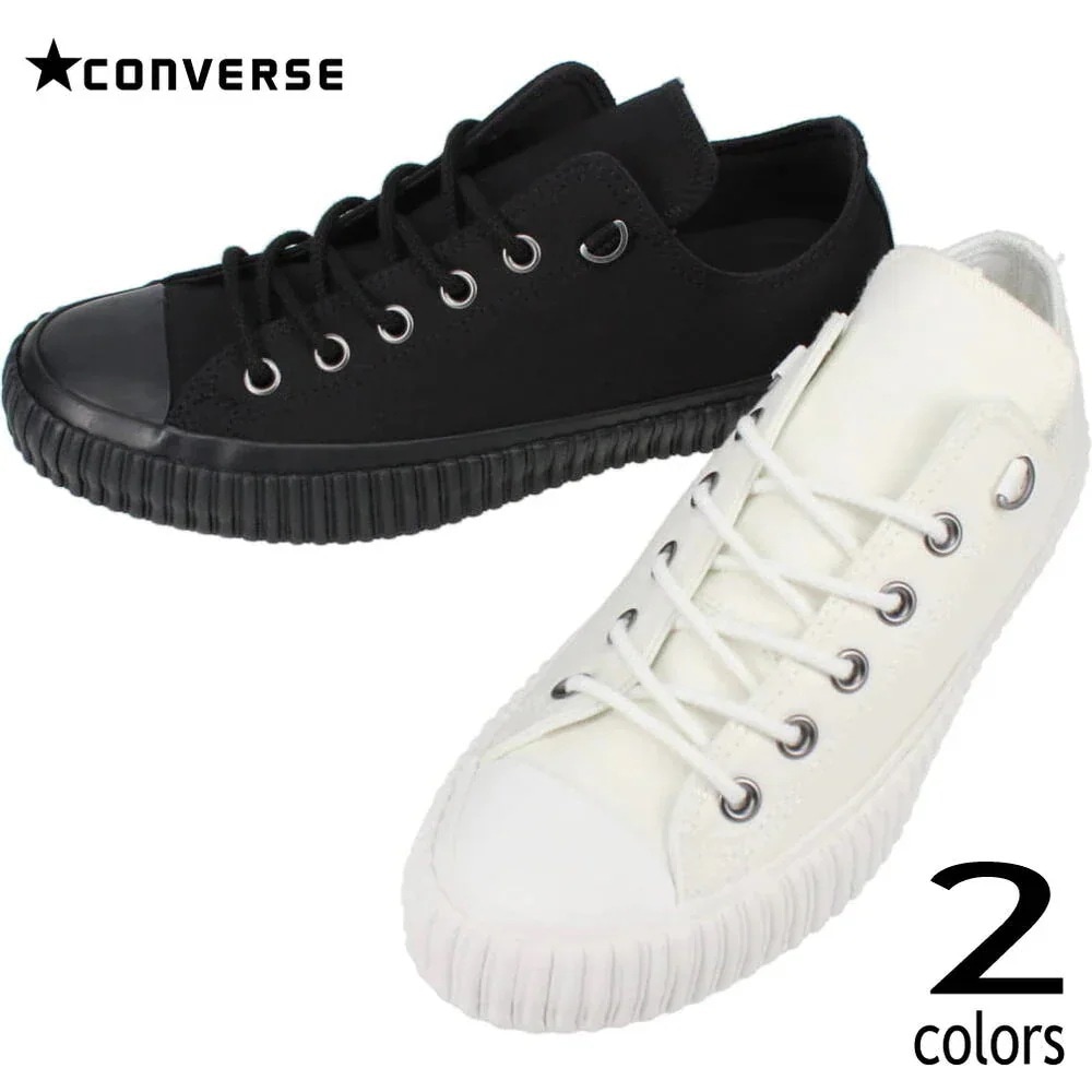 正規品 オールスター 100 クリーパーソール OX ホワイト/1SC591 ブラック/1SC592