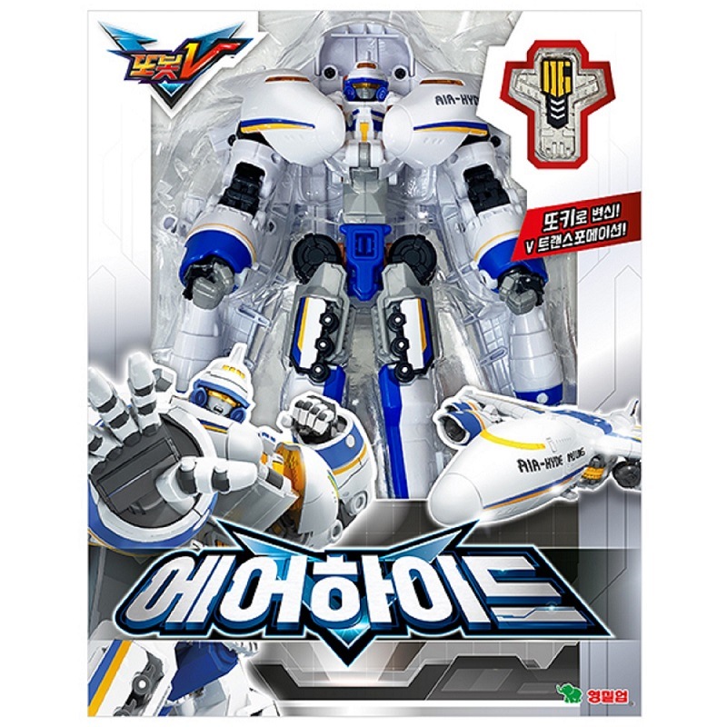 【限定販売】 エアハイド 飛行機 韓国変身ロボットおもちゃ TobotV AirHyde ロボット