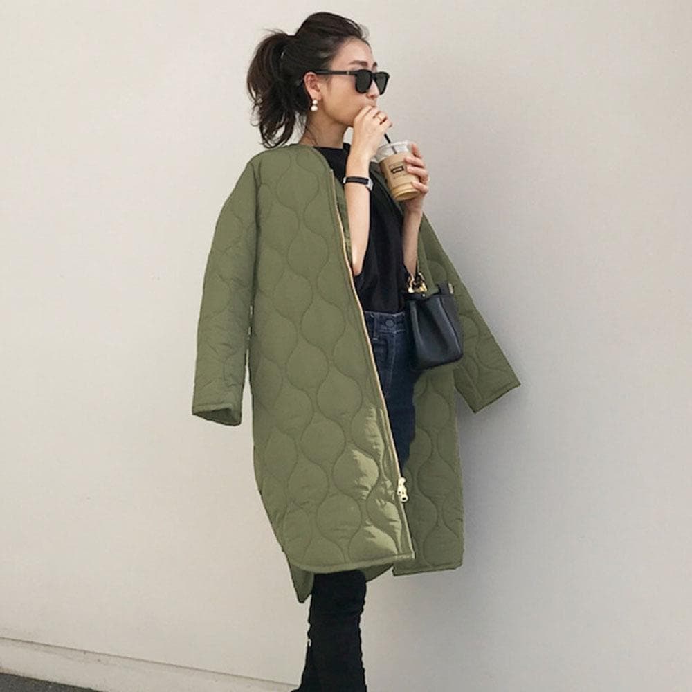 人気沸騰 中綿コート レディース ダウンジャケット ロングコfート 暖かい 無地 フード付き 防風 防寒 アウター 軽量 カジュアル 可愛い 冬