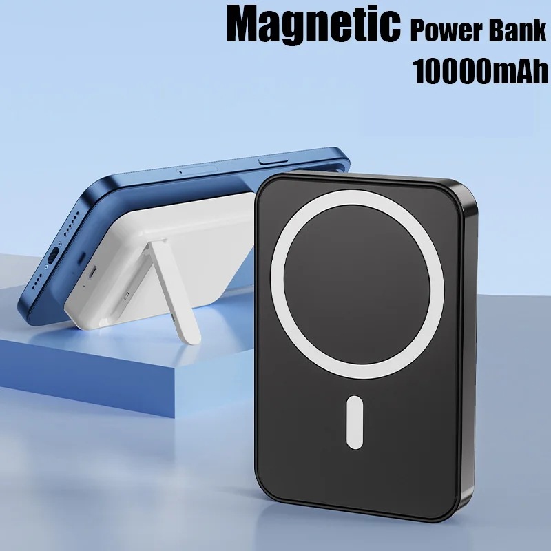 Magafe-ミニ磁気ワイヤレスパワーバンク,10000mah,携帯電話用,iPhone14および15用の急速充電器 - 509