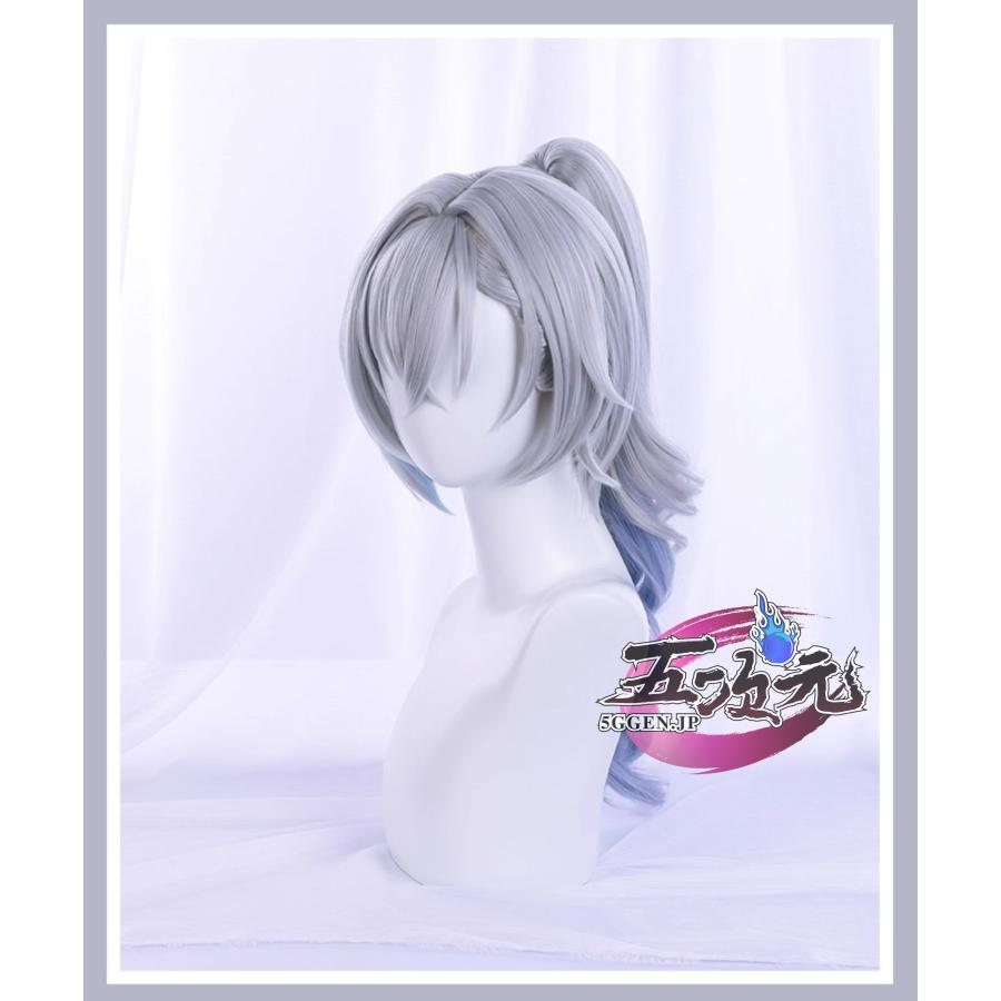 【人気商品再入荷】ハロウィン レディース ウィッグ イベント用品 パーティー　崩壊スターレイル コスプレ　崩スタ　銀狼　ウィッグ