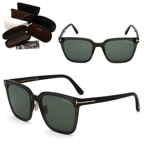 サングラス FT1132-K/S 05V-56 TF1132-K ブラック グレー アジアンフィット EYEWEAR メンズ レディース