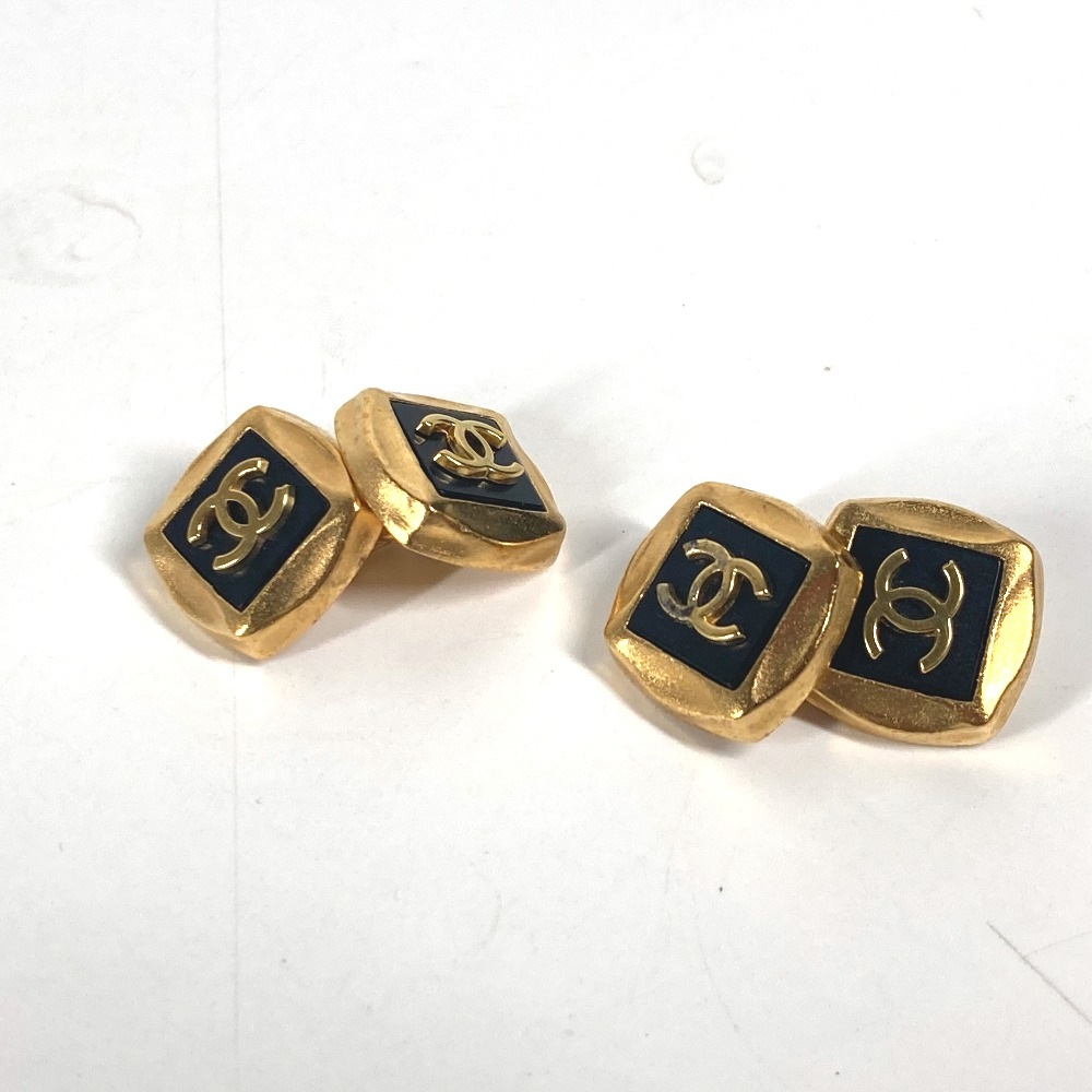 カフス CC ココマーク ヴィンテージ 96P アクセサリー バイカラー メタル ゴールド