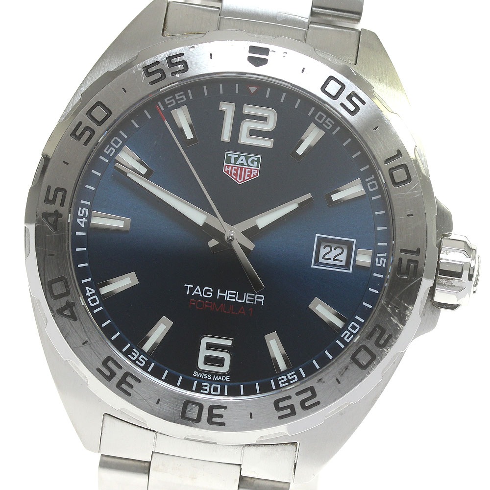タグホイヤー TAG HEUER WAZ1118 フォーミュラー1 デイト クォーツ メンズ 箱・保証書付き_842387【中古】