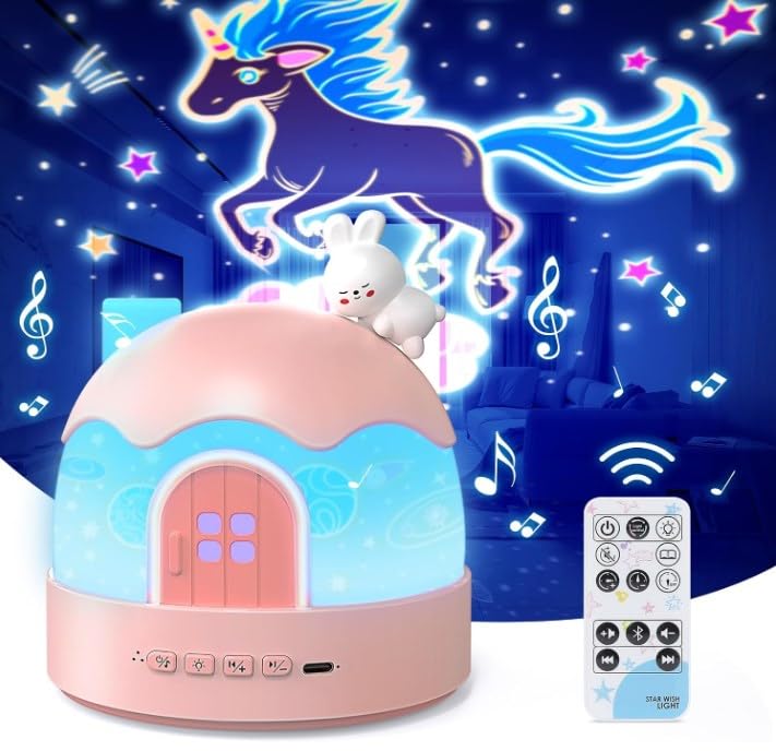 プラネタリウム 家庭用 子供 Skirfy おもちゃ プロジェクター ホームプラネタリウム 室内プラネタリウム ベッドサイドランプ ナイトライト 多機能プラネタリウム 14枚投影フィルム リモコン付き