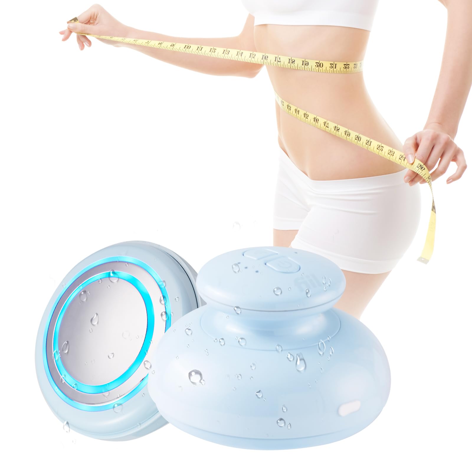 腹筋 EMS ボディ美容器 1台多役 RF 超音波 振動 3色LED搭載 全身使用可能 USB充電式 10分間自動電源オフ IPX6防水 男女兼用 誕生日 記念日プレゼント 日本語取扱説明書付き