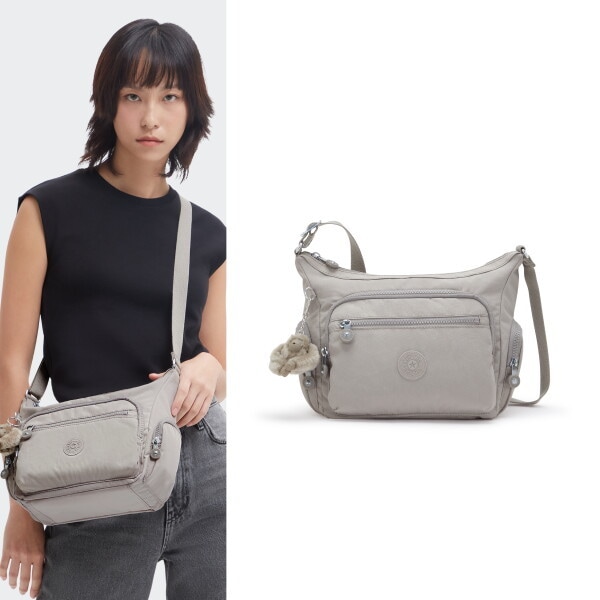 【Kipling】 キプリング クロスバッグ ポケットショルダーバッグ ガビS KPABS33 GRGR