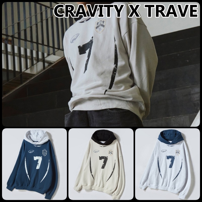 【CRAVITY X TRAVE】 NUMBER7 MIX HOODIE