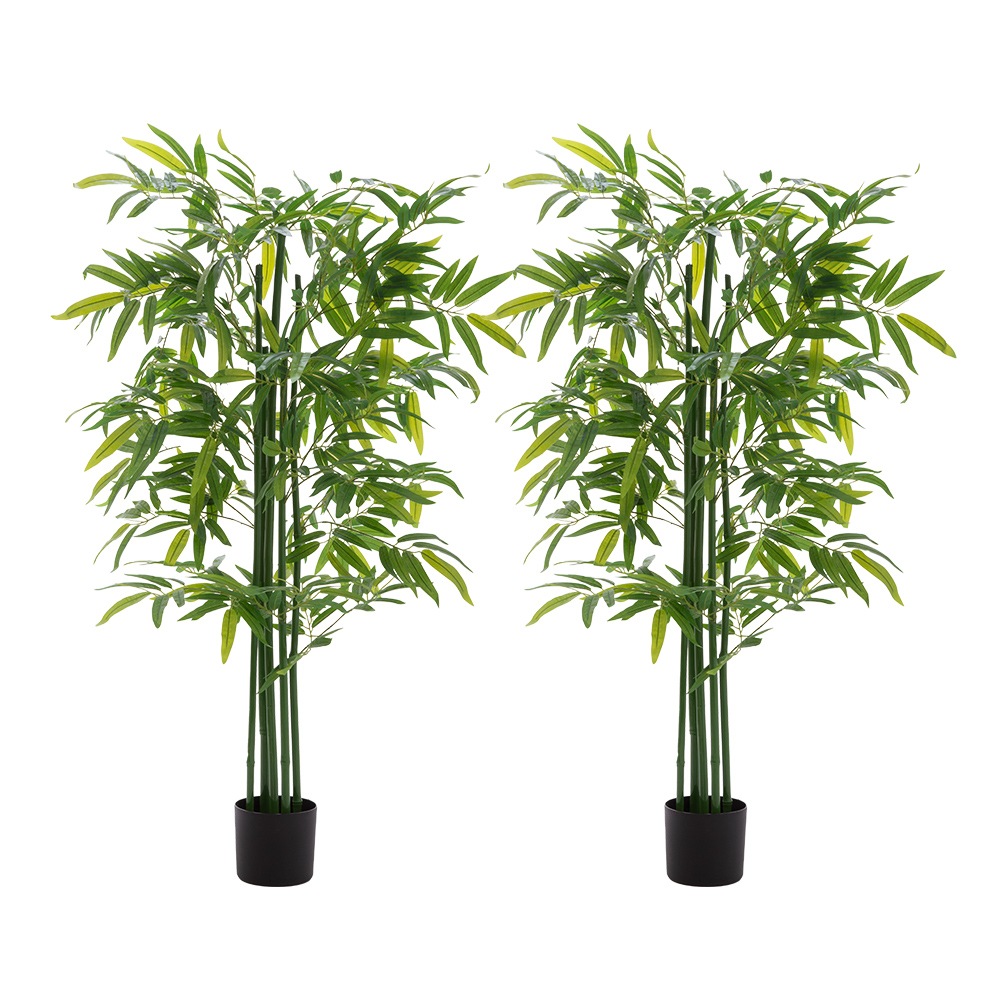 光触媒 人工観葉植物 竹 バンブー2本セット 高さ150cm インテリアグリーン フェイクグリーン おしゃれ 観葉植物 インテリア