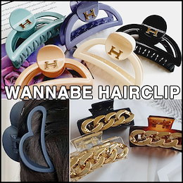WANNABE HAIRCLIP★新商品アップデート。 / ホットアイテム!韓国のファッションヘアアクセサリー/ヘアクリップ/クリアカラーのヘアクリップ/ 韓国アクセサ