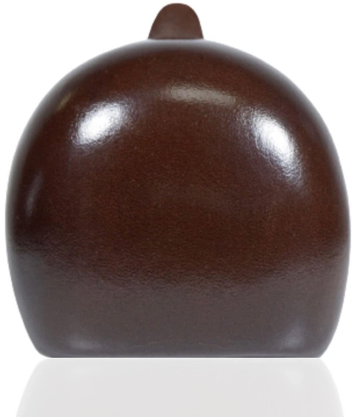 [東京下町工房] 小銭入れ メンズ コインケース 馬蹄型 【美しい光沢】イタリアンレザー 父の日(darkbrown)