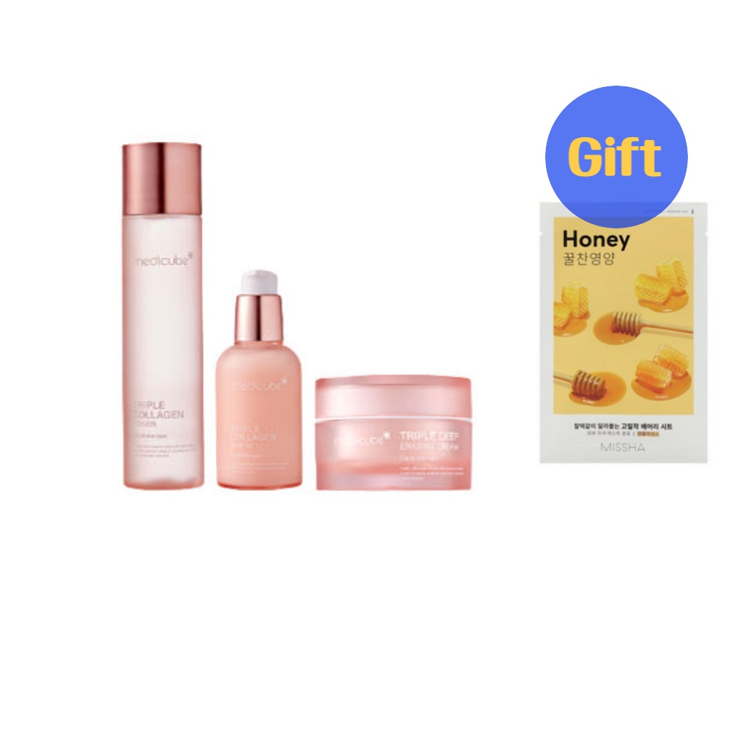 コラーゲン基礎3種セットトナー+セラム+クリーム