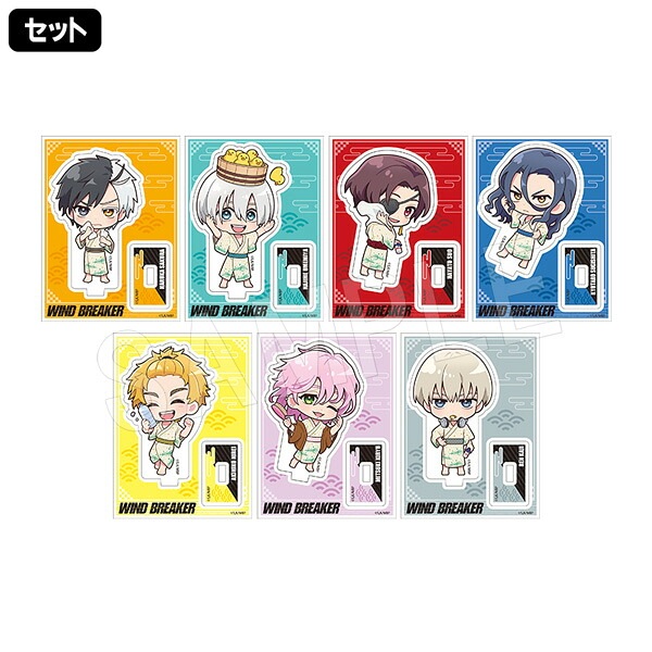 【新品/公式】 WIND BREAKER_トレーディングミニアクリルスタンド お風呂Ver.【BOX/7個入り】 公式グッズ 公式ライセンス colleize コレイズ アニメ キャラクター グッズ 5,138円