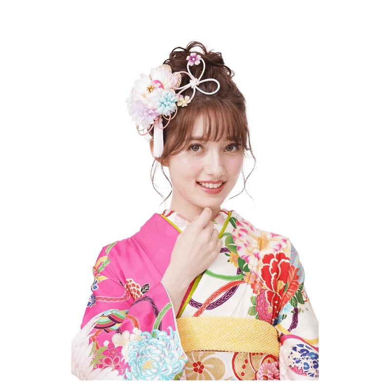 シャルマン ヘアアクセサリー 髪飾り 　にじいろ