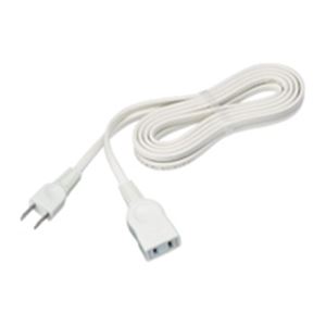 （まとめ）朝日電器 ELPA 電源延長コード LPE-105NW 5m(×5セット)