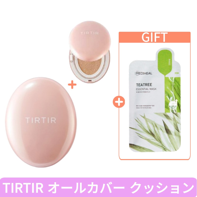 [フェイスハック贈呈] マスク フィット オールカバー クッション+ミニクッション 韓国 国 ファンテ