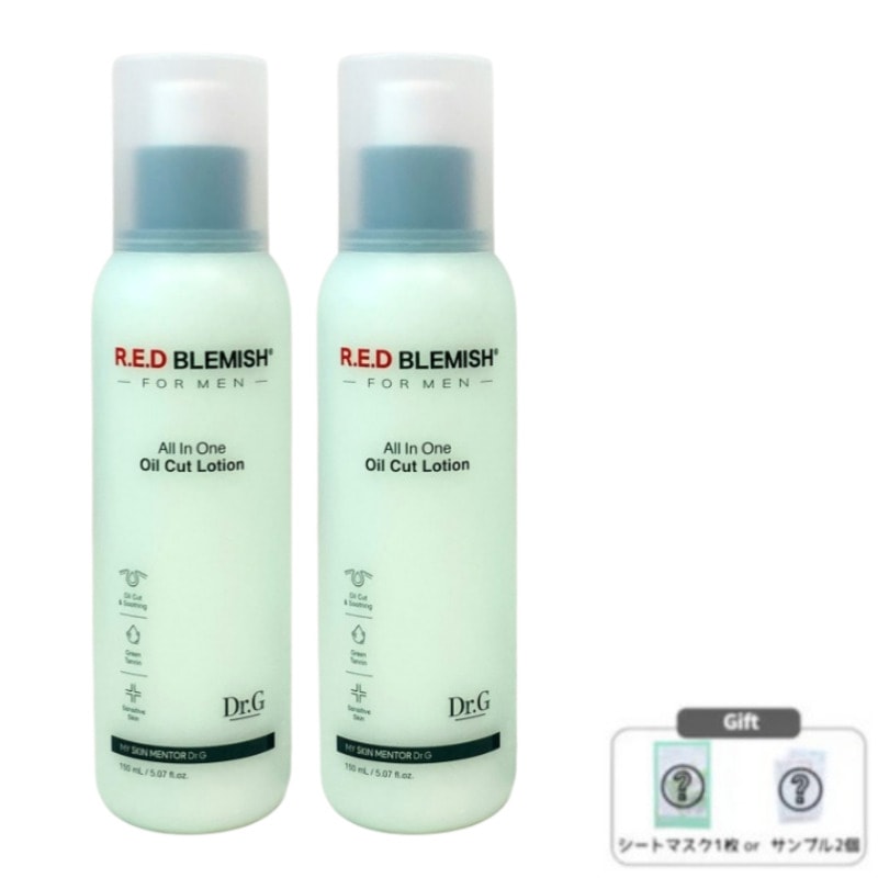 [1+1] レッド ブレミッシュ フォー メン オールインワン オイル カットローション 150mL / メンズ 皮脂 毛穴 あぶら取り 脂性肌 べたつかない メンズ乳液 韓国コスメ