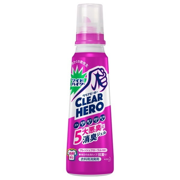 ���C�h�n�C�^�[ CLEAR HERO ���L�W�F�� �t���b�V���t���[�����̍��� �{�� 570ml