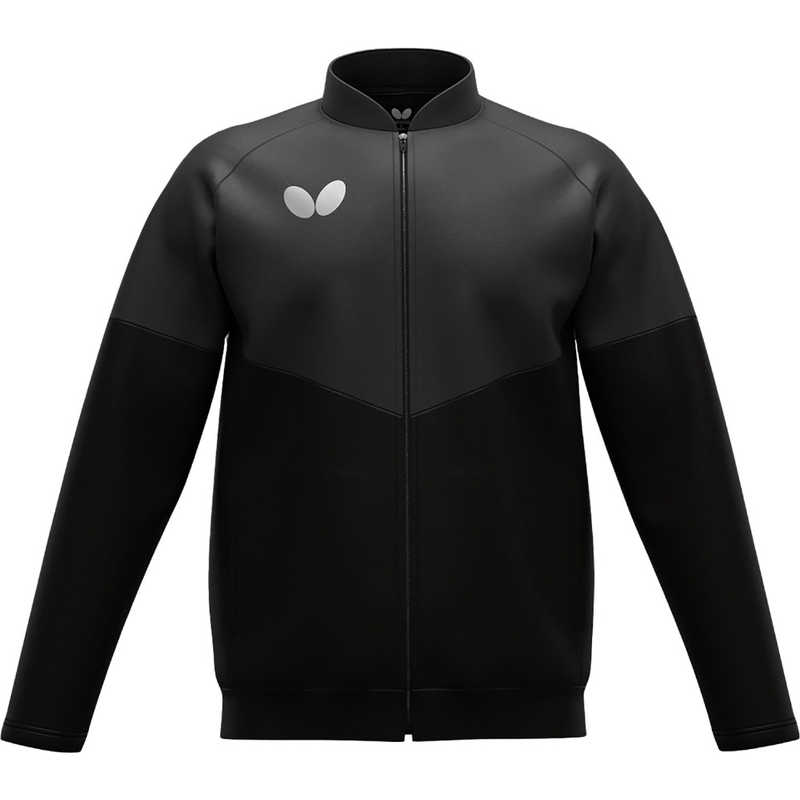 バタフライ　卓球用品 Butterfly ウィルバー・TRジャケット [男女兼用 /XOサイズ] ブラック (返品交換不可)　47250