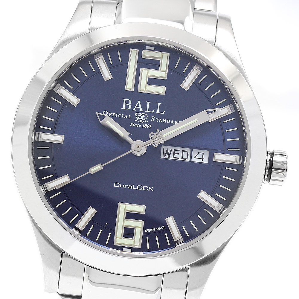 ボールウォッチ BALLWATCH NM2028C-S12A-BE エンジニア キング デイデイト 自動巻き メンズ 未使用品 保証書付き_935400【中古】