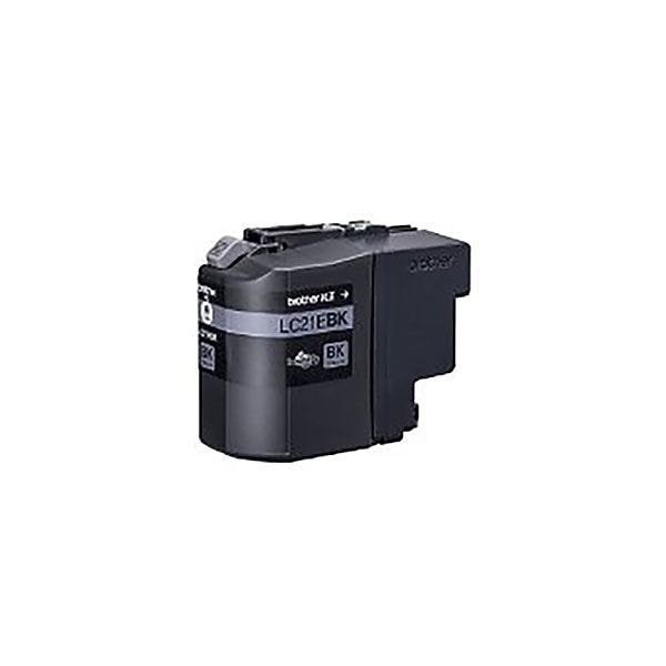 (まとめ) (純正品) BROTHER ブラザー インクカートリッジ (LC21EBK ブラック) (×3セット)