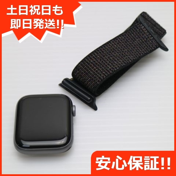 美品 Apple Watch series4 44mm GPS スペースグレイ 186