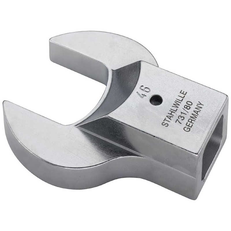 STAHLWILLE　ジョイントサイズ24.5×28mm トルクレンチ用差替スパナヘッド 36mm　731/80-36