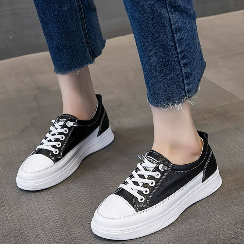 スニーカー 靴 レディース 白 黒 インヒール スニーカー ローカット フラット レースアップ 歩きやすい スニーカー レディーススニーカー 厚底 スニーカー シューズ 靴 カジュアル 女性