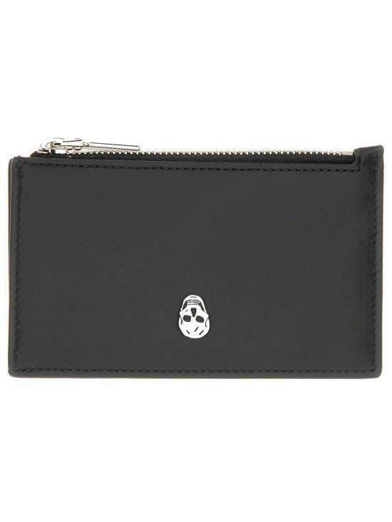 ALEXANDER MCQUEEN Men Wallet 836146 1AAVB1064 BLACK