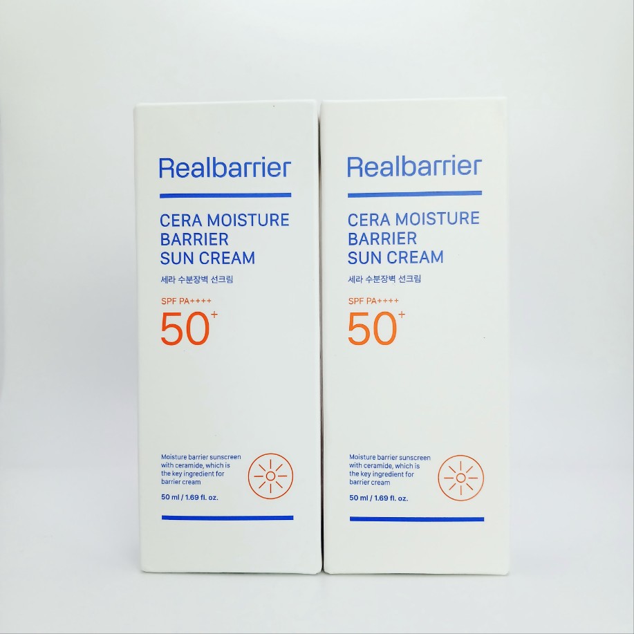セラモイスチャーバリアサンクリーム SPF50+ PA++++ 50ml 2個