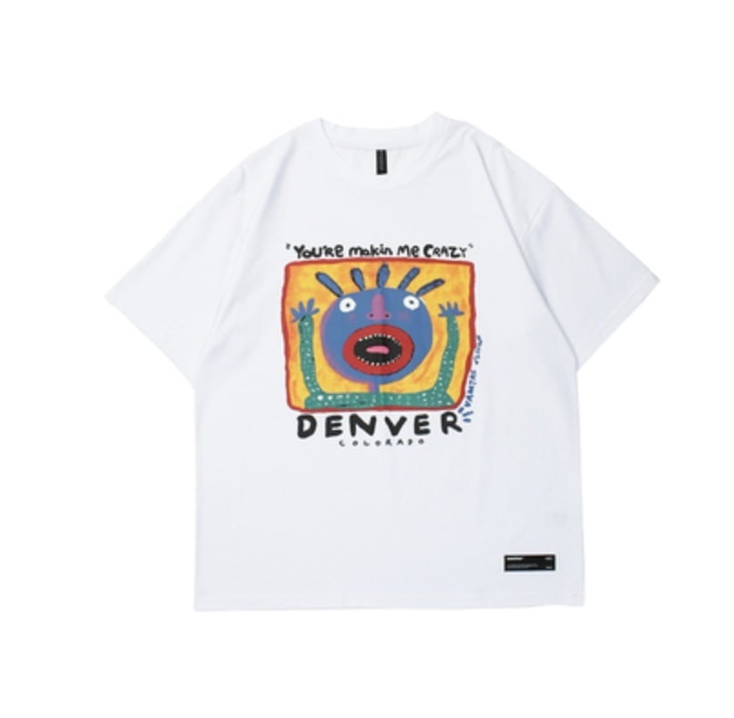 トップス Tシャツ ミディアム丈 ミドル丈 袖あり 半袖 ラウンドネック シンプル カジュアル おしゃれ お洒落 格好いい かっこいい レトロ ラフ メンズライク マニッシュ ボーイッシュ