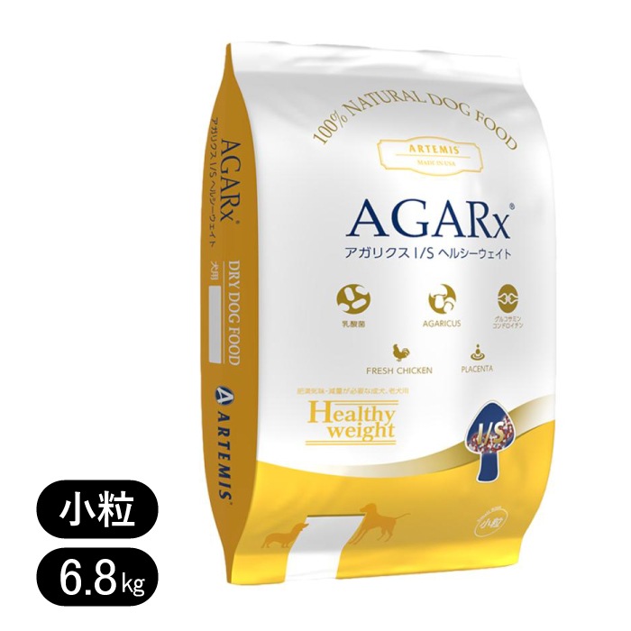 アーテミス アガリクスイミューンサポート ヘルシーウェイト 6.8kg 犬用 ドッグフード ペットフード 成犬 全犬種 ダイエット 老犬 チキン ドライ魚 Artemis 8,217円