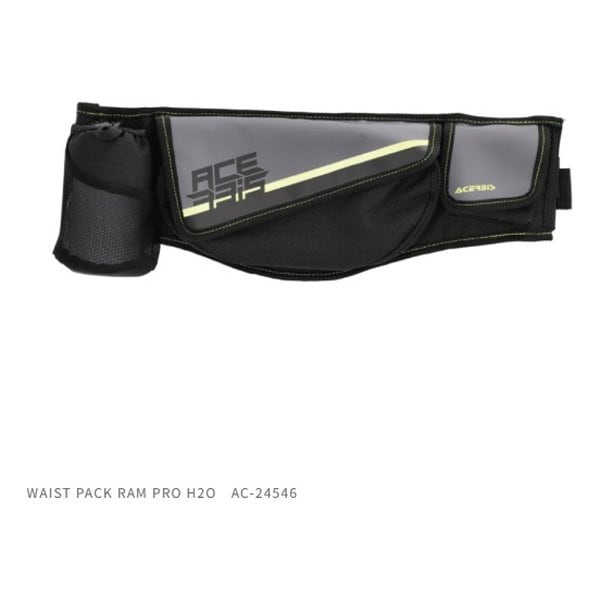 WAIST PACK RAM PRO H2O BK/YL ブラック/イエロー AC-24546BK/YL