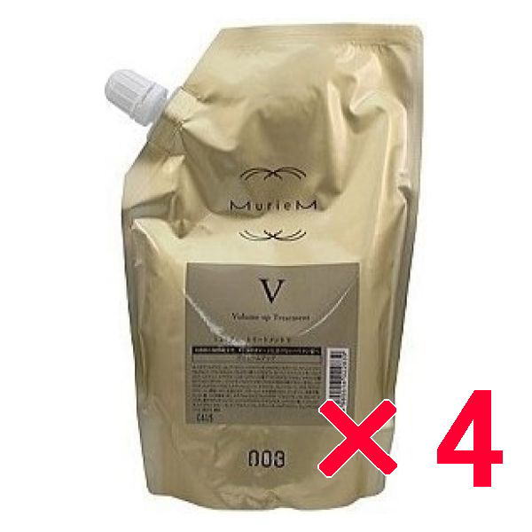 【送料無料】 ナンバースリー 003 ／ ミュリアム ゴールド ／ ミュリアム トリートメント V 500g 詰替え 【4個セット】 4985514022839