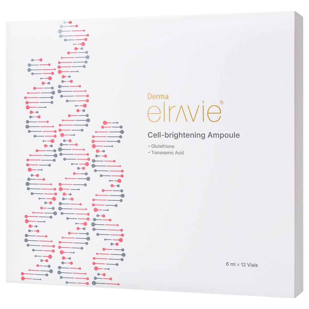 derma elravie セルシャインブライトニングアンプル6ml*12vialです