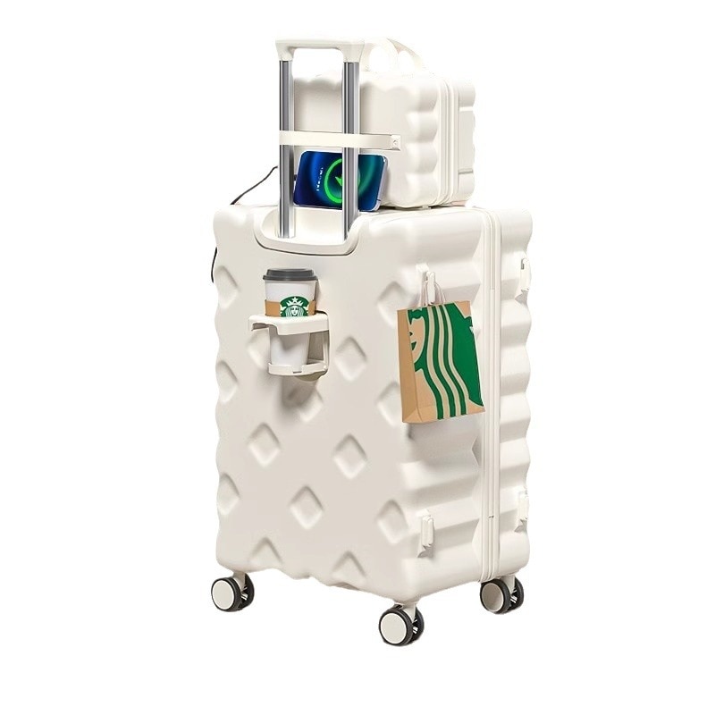 【送料無料】Sサイズ Mサイズ Lサイズラゲッジレディース新しい26インチトラベルトロリーケース学生新学期パスワードボックス搭乗ケース大容量 軽量堅固硬質