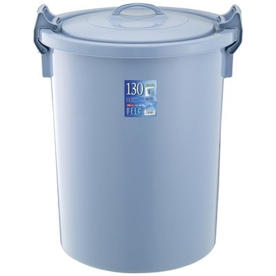 ベルク 丸型ペール130G グリップタイプ【本体・蓋セット品】