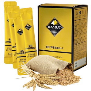 【韓国】カムート酵素(Kamut) ホラサン小麦(Khorasan wheat) 発酵穀物ゴールド カムート 酵素 G_ 30包 (90g)