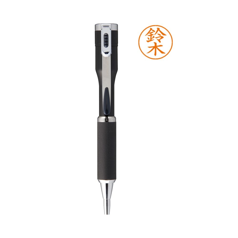 （まとめ買い）ネームペン キャップレスS 本体のみ 黒 TKS-BUS4クロ [x3]